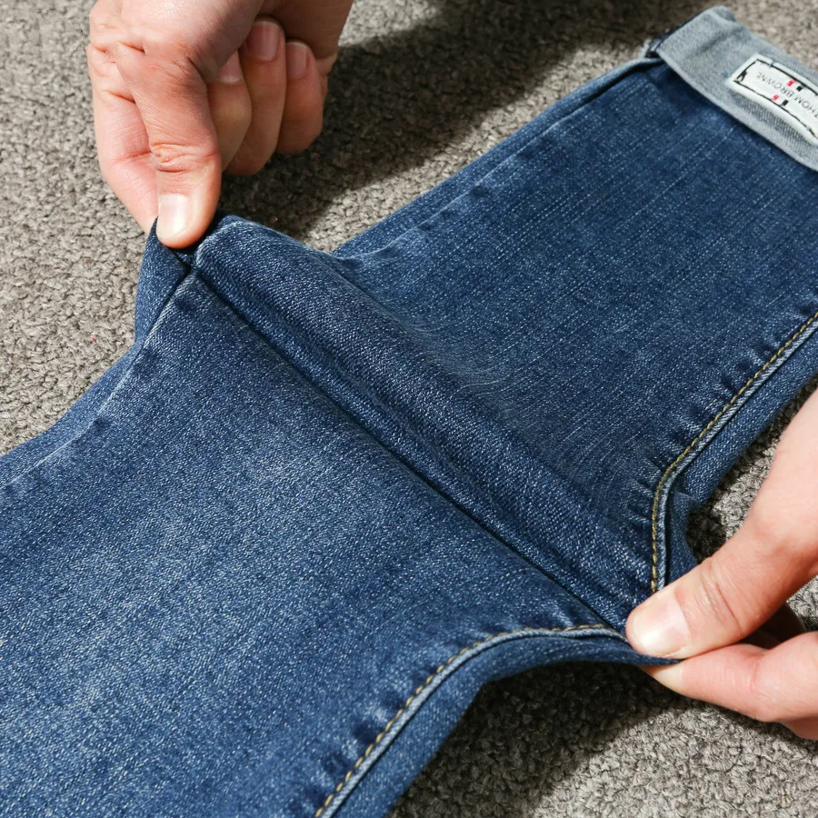 Стрейчевые джинсы размера плюс, женские джинсы на шнуровке, эластичные укороченные джинсы с заплатками на манжетах, Женские джинсы-карандаш, 5XL