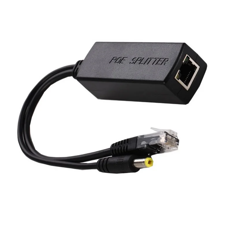 

POE Adapter Switch Cable Tape Screened POE Splitter RJ45 Injector Splitter Power supply module 12-48V Separator Combiner