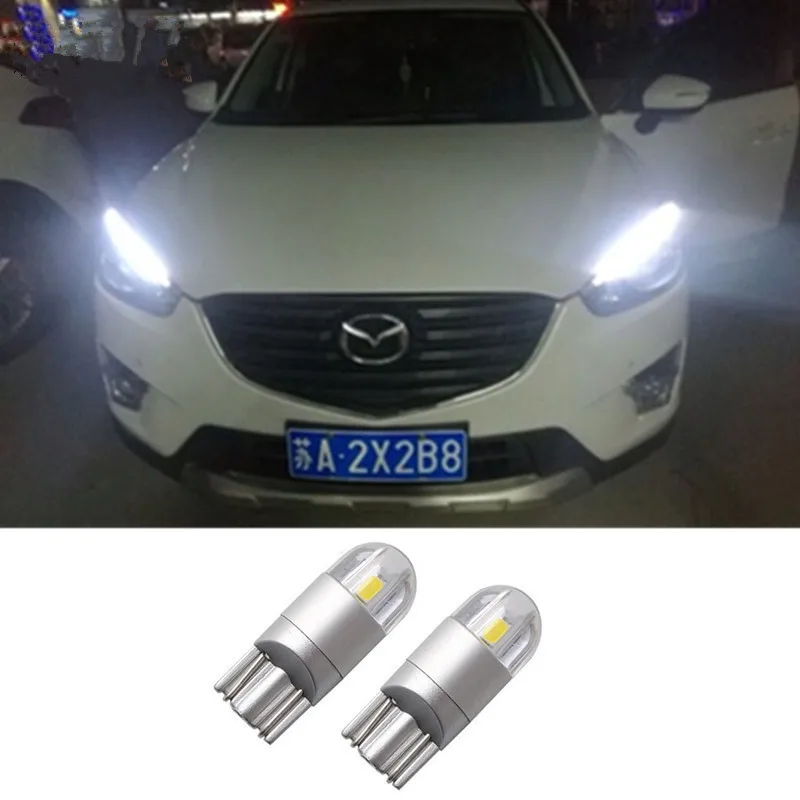 2X T10 светодиодный W5W 194 168 автомобильный светильник лампы для очистки автомобиля