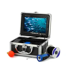 Профессиональный 15 м 12-светодиодные фонари камера 1000tvl подводный рыбы Искатель подводной рыбалки видео камера с 7 Equitment 
