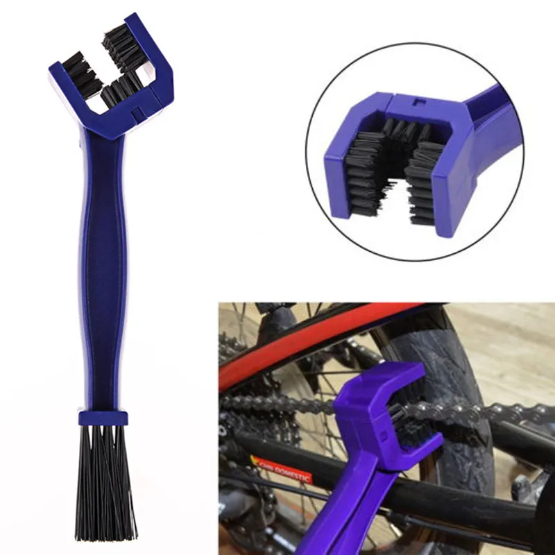 Bicycle Chain Cleaner Motorcycle Cycling Brush Gear Grunge