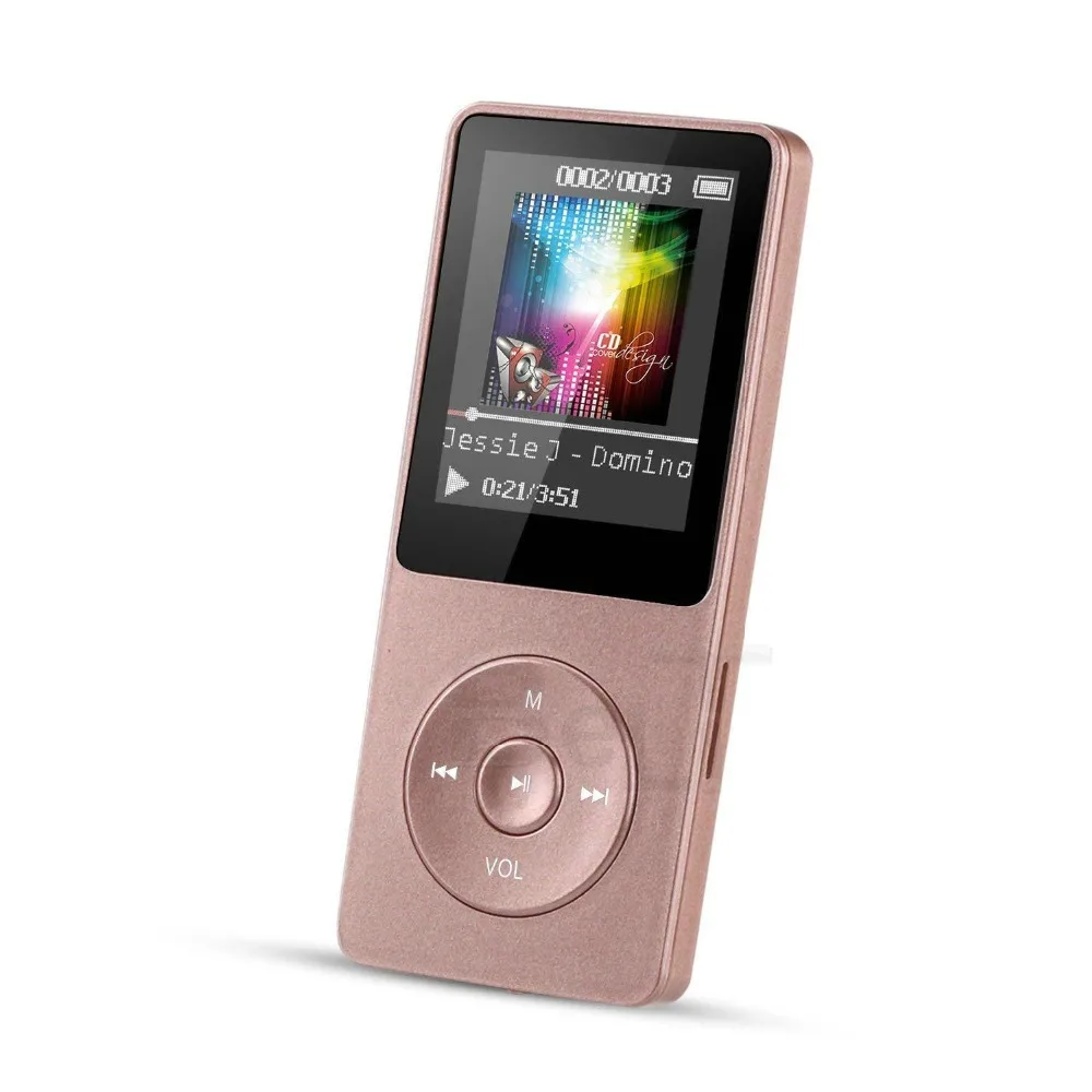 X02 Mini usb MP3 плеер 16 Гб со встроенным динамиком Hi Fi динамик mp3 mp 4 Player с радио fm