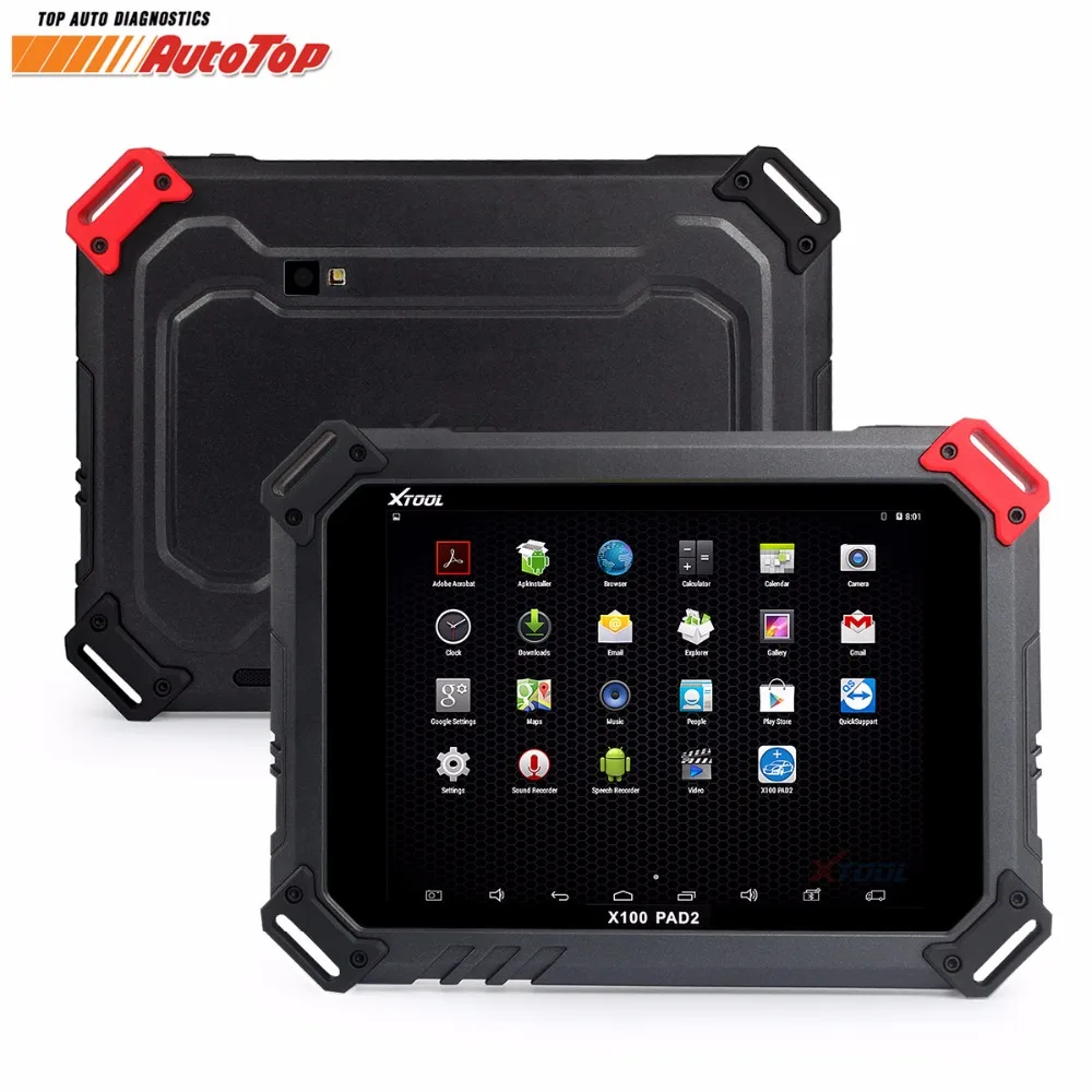 2020 X100 PAD2 Pro Профессиональный OBD2 автомобильный диагностический инструмент с