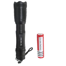 Zoomable font b Led b font font b flashlight b font CREE XML T6 5 Modes