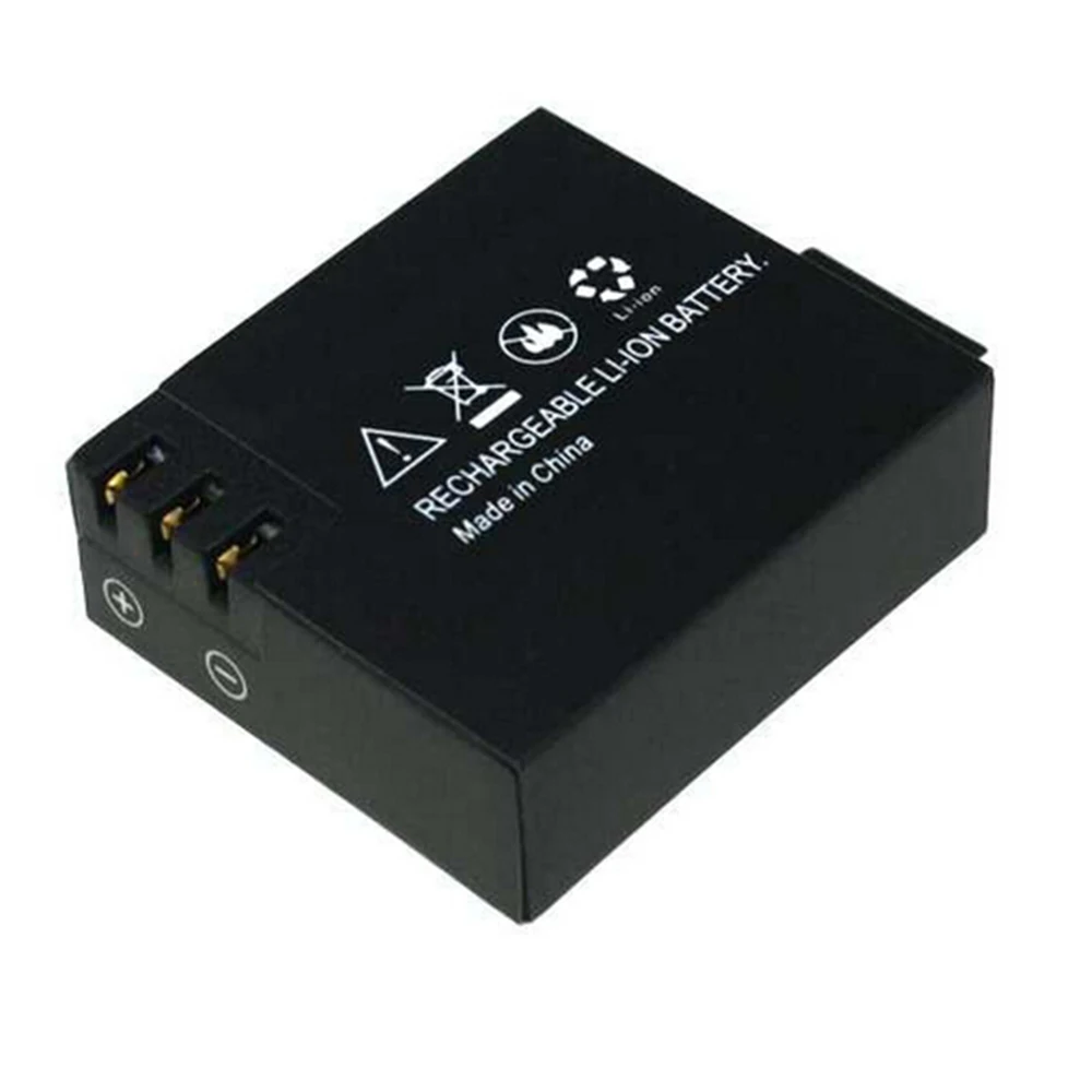 Литий ионный аккумулятор для экшн камеры SJ4000 3 7 в 900 мАч|action camera battery|camera batterybattery for