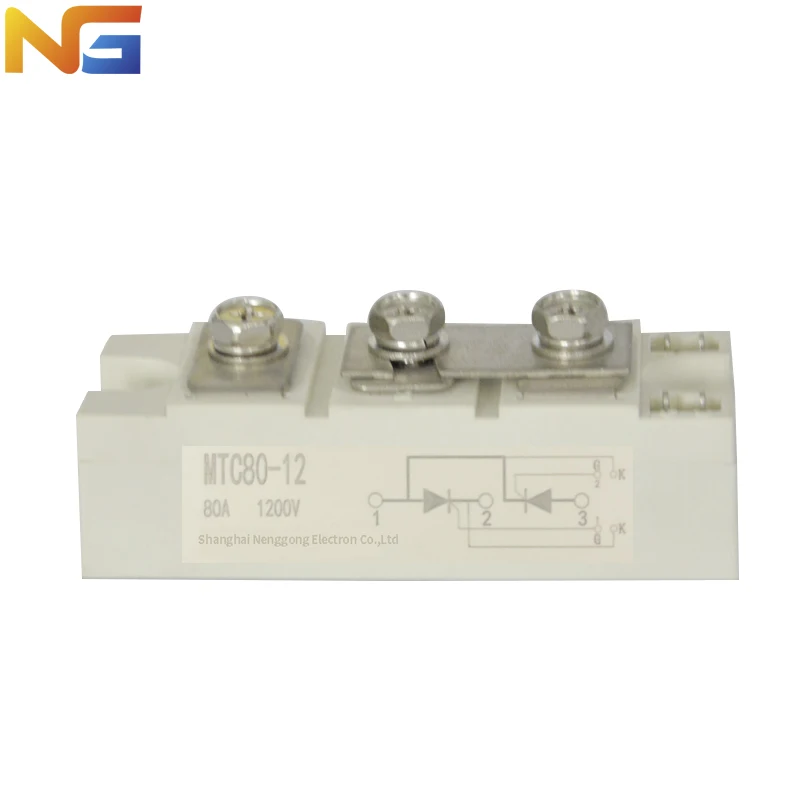 

Thyristor SCR shanghai nenggong MTC 80A Silicon Controlled Rectifier Module
