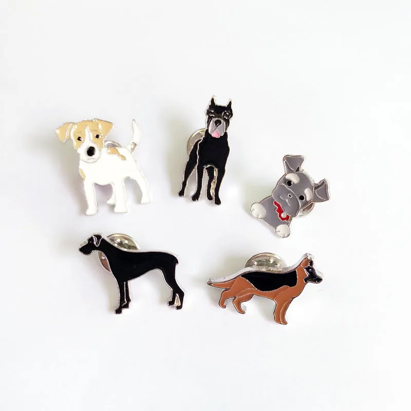 Женская Брошь из металлического сплава в виде животного|brooches for women|dog broochpin clothes |