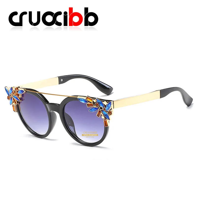 Decor online women wholesale 2017 rhinestone sunglasses for vintage
