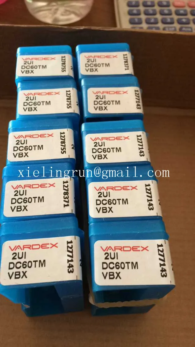 vargus Cemented Carbide CNC Turning Inserts cutting tool 2UIDC60TMVBX