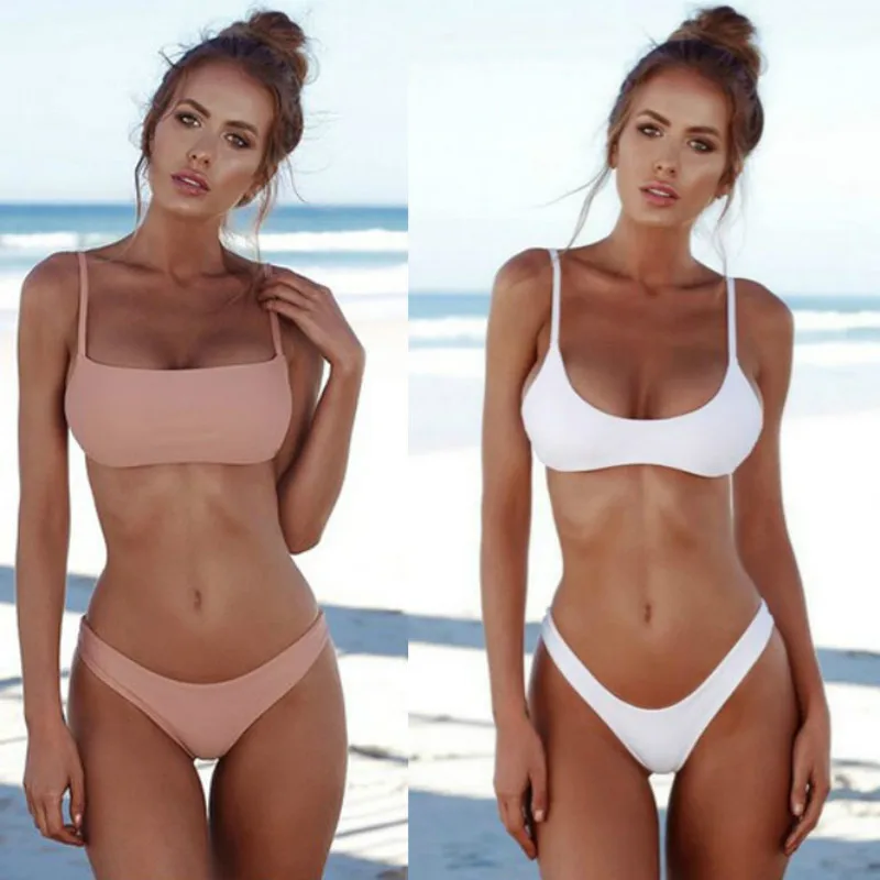 

Sexy Two Piece Swimming Suit Women Female Separate Push Up Bikini Set Bathing Suit Swimwear 2019 Maillot De Bain Biquini Mayo