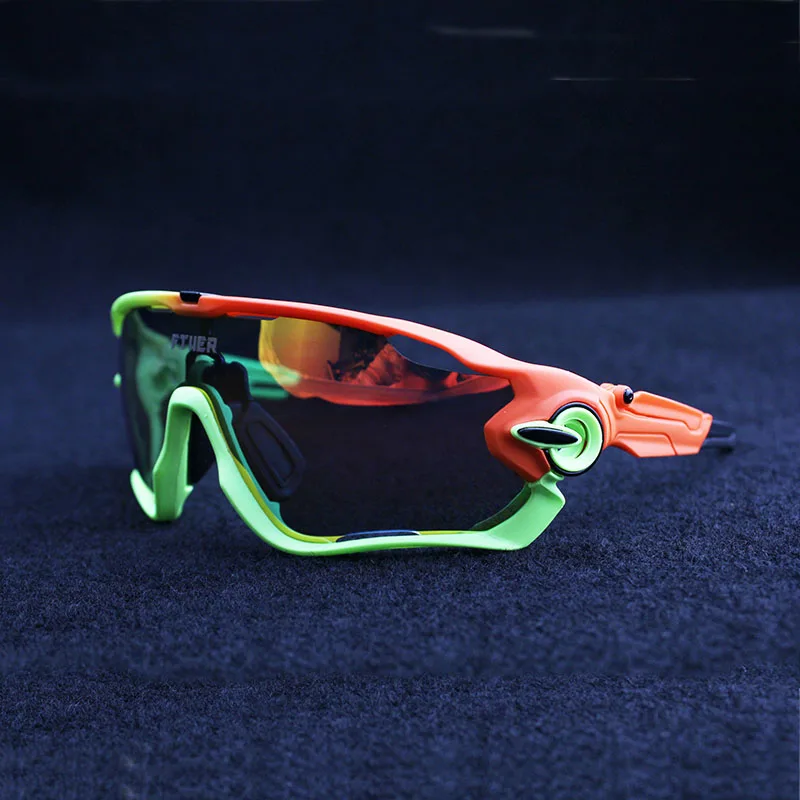 Поляризационные солнцезащитные очки для велоспорта, для спорта на открытом воздухе, для велоспорта, для шоссейного велосипеда, MTB, солнцезащитные очки TR90, очки с 5 линзами