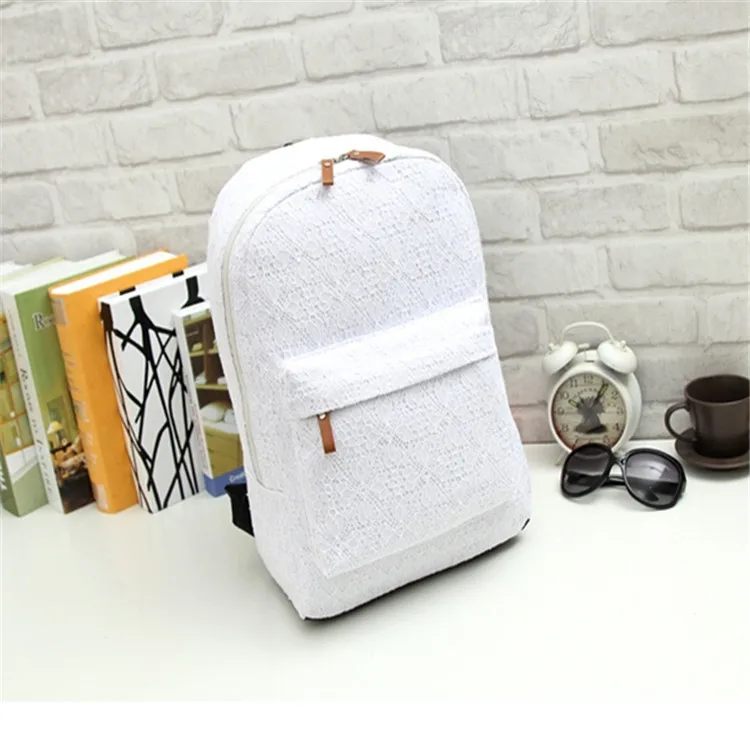 white backpack women's
