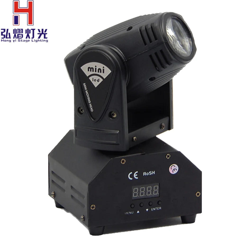 

(1pcs/lot) china moving head light mini led beam 10w dmx512 540/270 degree AC90-240V 50/60 Hz for dj light free shipping