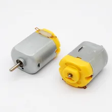 Free shipping!! new 5pcs DC Motor Standard 130 motor with varistor for toy 6 V 0.11 A toy motor