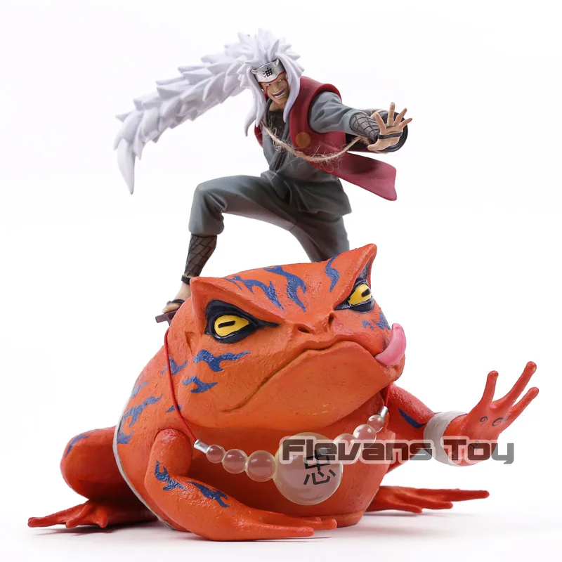 

Naruto Shippuden Jiraiya Gama Sennin Gama Bunta GK Statue Figure Toy Brinquedos Figurals Collection Model Gift