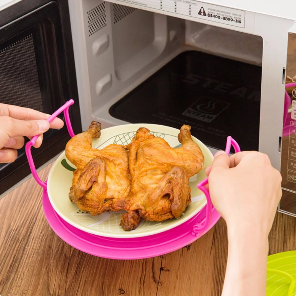 vanzlife-multifunction-microwave-steaming-bowls-layered-disc-tray-rack-shelving-double-insulated-potholders