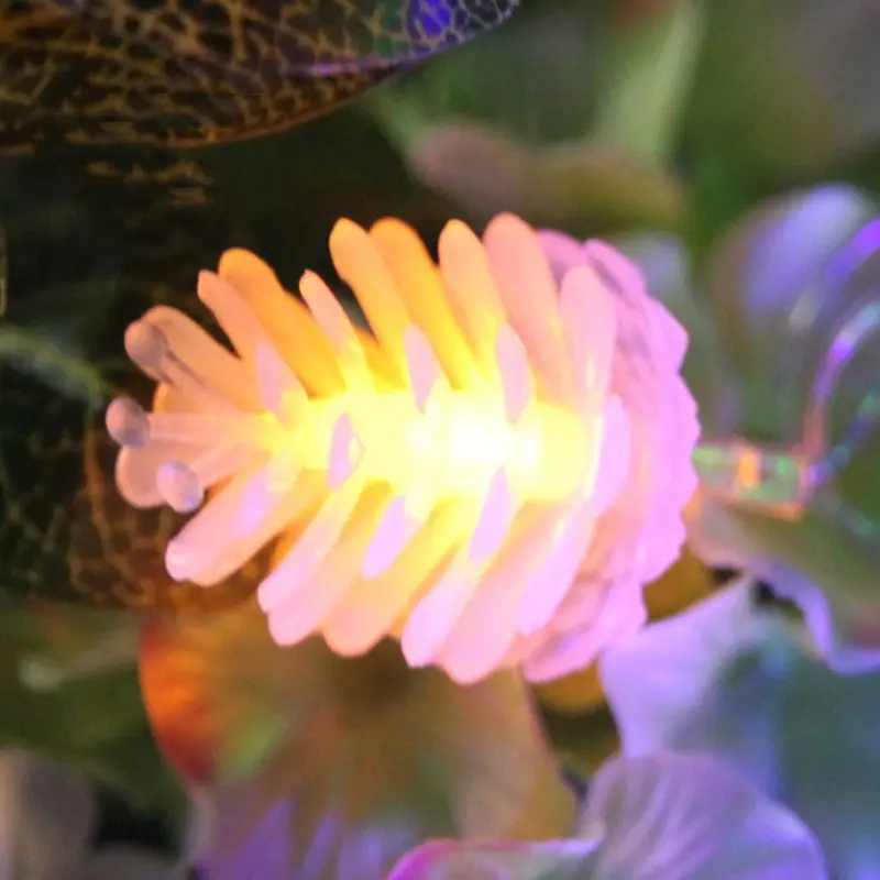 

New pine cone battery LED light string 1M 2M 3M 4M 5M 10M 20M Christmas holiday wedding party decoration fairy fairy lamp