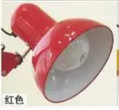 Американский стиль напольные лампы современные минималистские для учебы спальня идеи для гостиной могут быть пойманы черные/красные/желтые напольные светильники - Цвет абажура: Красный