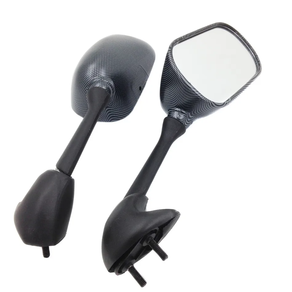 Aftermarket зеркала подходят 2000-2006 Yamaha YZ F-R1/2000-2001 Yamaha FZS600 Fazer/2001-2003 Yamaha R1/2001-2002 Yamaha R6/YZ CN