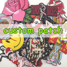 На заказ вышитые железные нашивки для одежды индивидуальные значки любого размера любой дизайн нашивки Швейные аксессуары наклейки на одежду