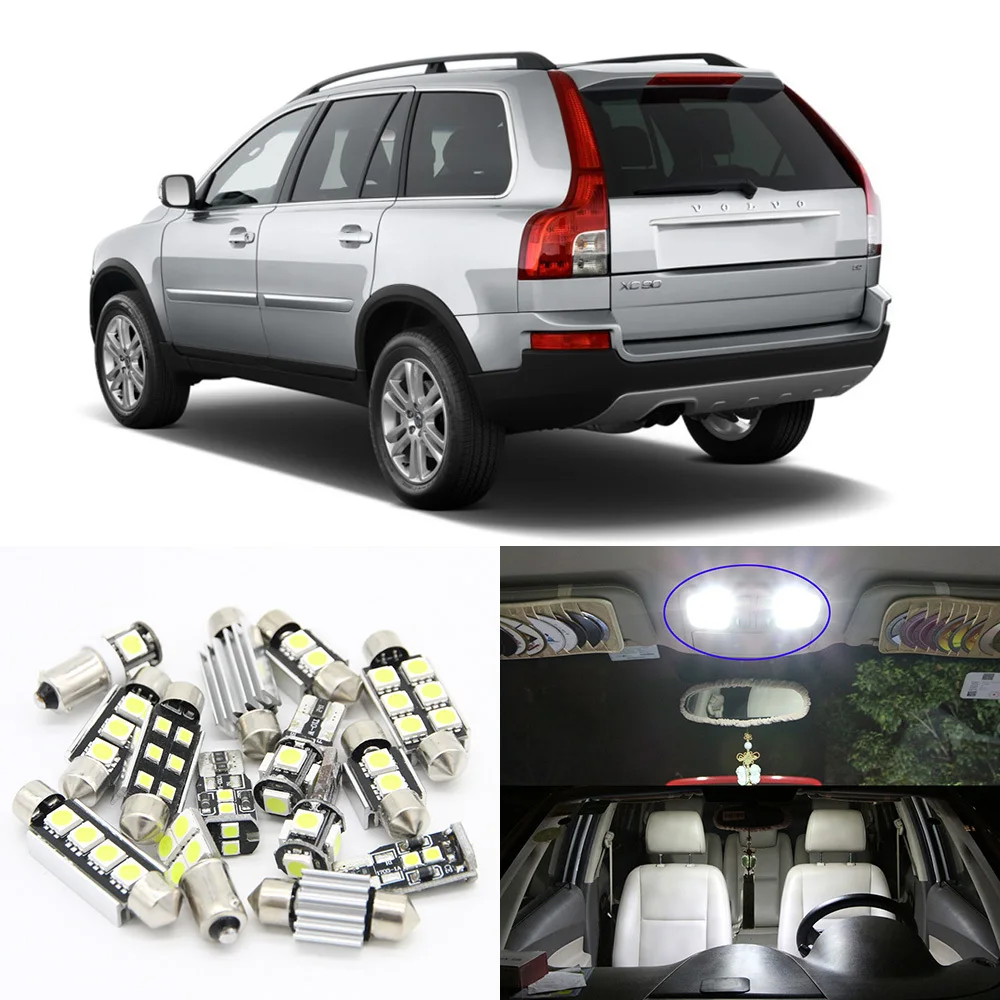 20 шт. автомобильные лампы для багажника Volvo XC90 2002 2011|Сигнальная лампа| |