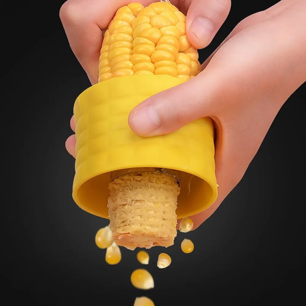 

MYLIFEUNIT Creative Home Gadgets Corn Stripper Cob Cutter Remove Kitchen Accessories Cooking Tools Kitchen Cob Remover