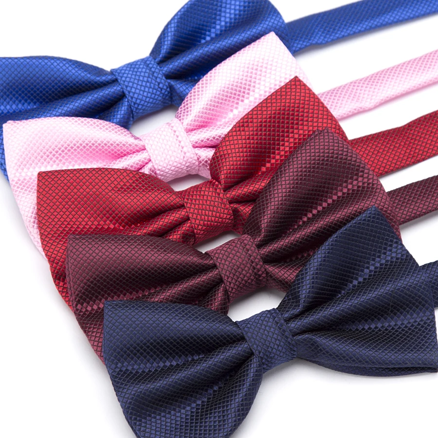 XGVOKH Men Ties Fashion Butterfly Party Wedding Bow Tie for Boys Girls Candy Solid Color Bowknot Wholesale Accessories Bowtie