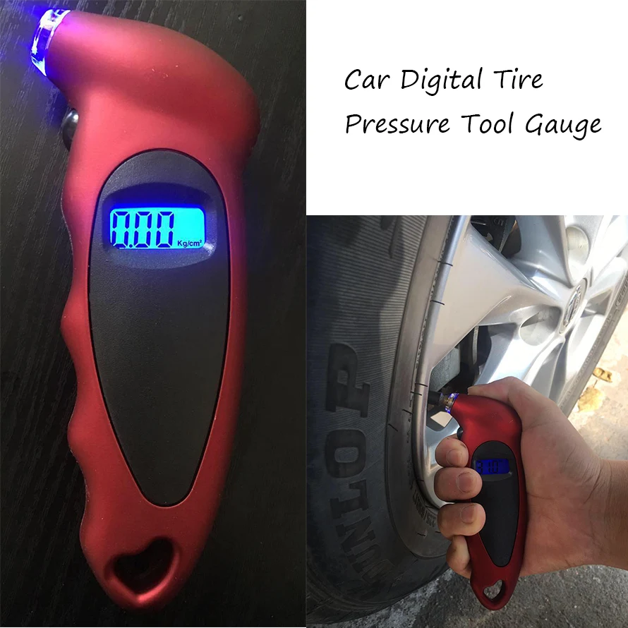 Цифровой манометр для шин 150 PSI 4 настройки ЖК дисплей|tire pressure display|car tires tiremotorcycle tire