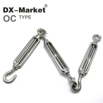 

m12 turnbuckle, 2pcs ,304 stainless steel turnbuckle , sus304 turnbuckle eye and hook ,sus304 waterproof wire rope fittings