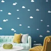 Autocollants muraux en forme de nuages, 48 pièces, décalcomanies artistiques pour chambre d'enfants, garçons et filles, penderie décorative ► Photo 1/6