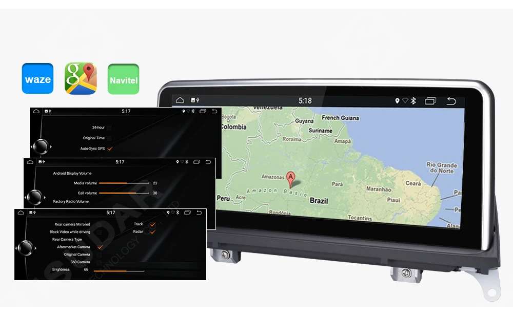 Sale Isudar Car Multimedia player 2 din android 7.1.1 Car DVD 10.25 Inch For BMW/X5/F15/E70/X6/E71 32GB Rom Quad Cores GPS Radio FM 19