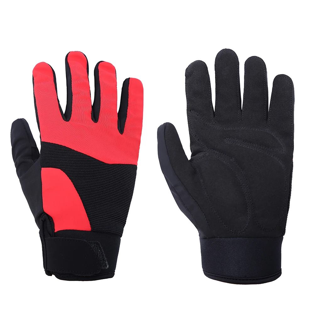 

Long Finger Bicycle Gloves Winter Breathable Windproof Anti-slip Cycling Gloves Thermal Winter Bike Gloves