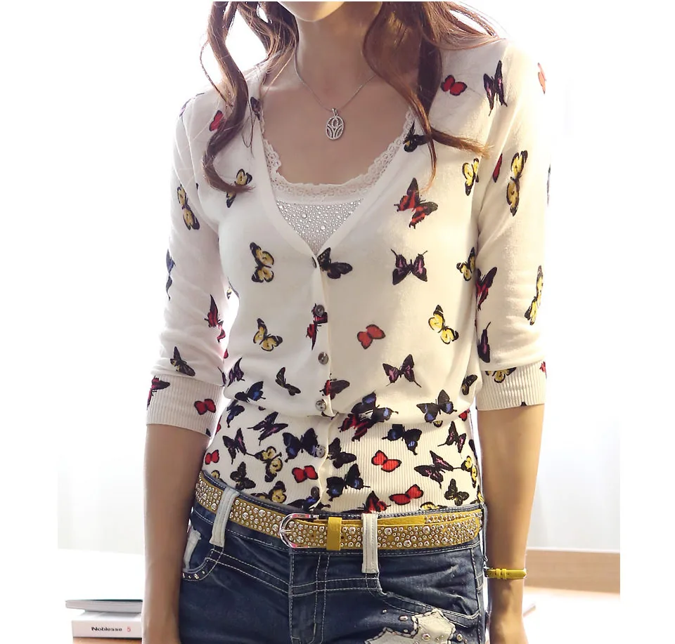dior butterfly sweater