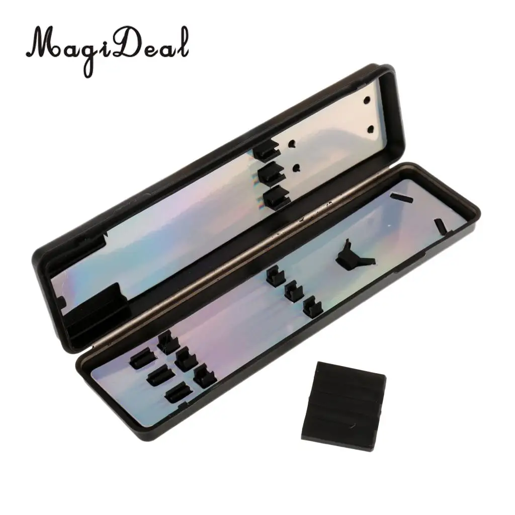 MagiDeal  Durable Darts Box - Dart Accessories Shafts Carry Case with Point Protector/Dart Holder 