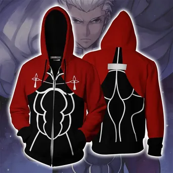 

Fate/stay night Costume Hoodie Game Cosplay Anime Hoodie Sweatshirts Men Women Costume Jackets 2019 New