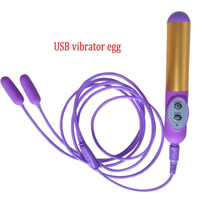 20 Frequency Vibrator Usb Charge Silicone Silicone Urethral Sound