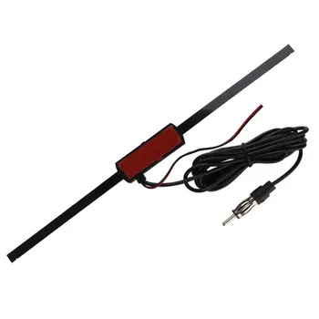 

12V Auto Car Antenna Windshield Mount Car Electronic AM-FM Radio Non-Directional Antenna with Self Adhesive