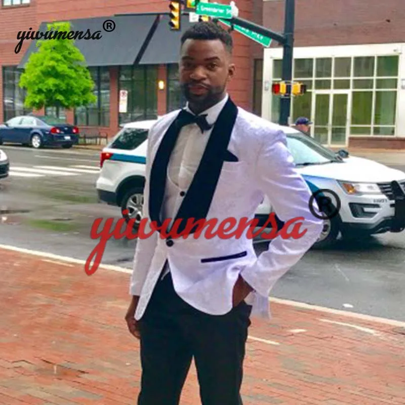 Us 7398 46 Offcostume Homme Mariage Mens Suits With Pants 2019 Wedding Suit For Men Custom Made Black Shawl Lapel 3 Pieces Jacketvestpants In
