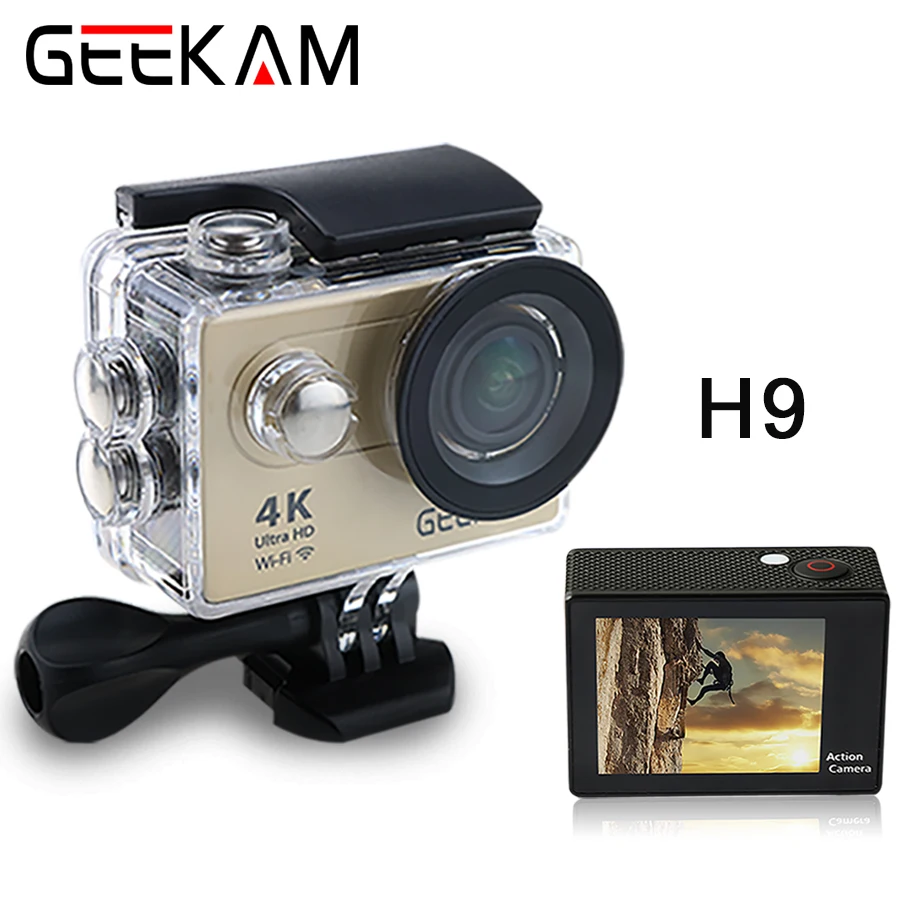action camera h9 Original ultra deportiva camaras de video HD 4K WiFi