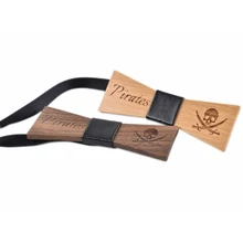 Лидер продаж, модный деревянный галстук-бабочка аксессуар бабочка, Свадебные Мужские одноцветные свадебные галстуки-бабочки для мужчин, Защита окружающей среды, дерево