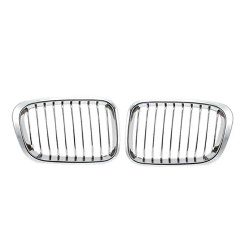 

Front ABS Plating Sport Kidney Racing Grille Grill For 1998-2001 BMW E46 4 Door 4D