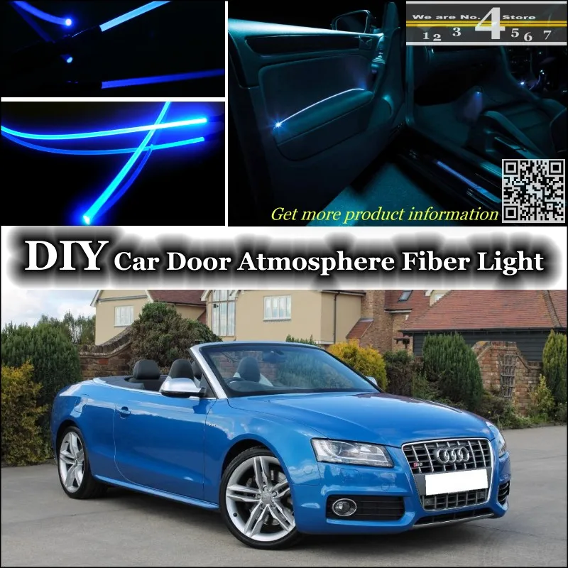 Us 20 09 20 Off For Audi A5 S5 Rs5 Interior Ambient Light Tuning Atmosphere Fiber Optic Band Lights Inside Door Panel Illumination Not El Light In