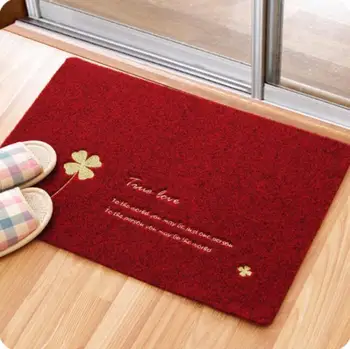 

Embroidered Rugs And Carpets Toilet Mats Slip-resistant Doormat