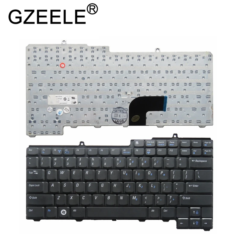 GZEELE новая клавиатура для ноутбука Dell Latitude D520 D530 D520N Серия ноутбуков US клавиатура на замену Teclado NSK-D5K01 PF236 9J. N6782.K01