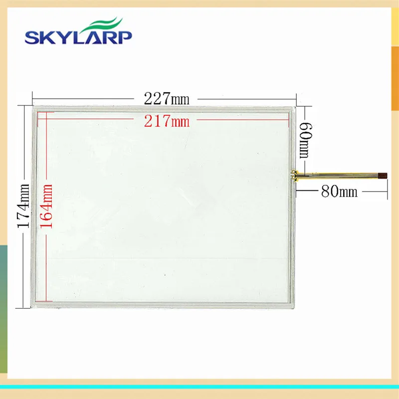 skylarpu New 10.4 inch for 227*174mm touch screen 227mm*174mm Industrial equipment digitizer panel glass skylarpu New 10.4 inch for 227*174mm touch screen 227mm*174mm Industrial equipment digitizer panel glass