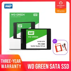 Западный цифровой 120 ГБ 240 ГБ WD SSD экологичный ПК Внутренний твердотельный накопитель ноутбук внутренний Sabit жесткий диск SATA 6 ГБ/сек. для