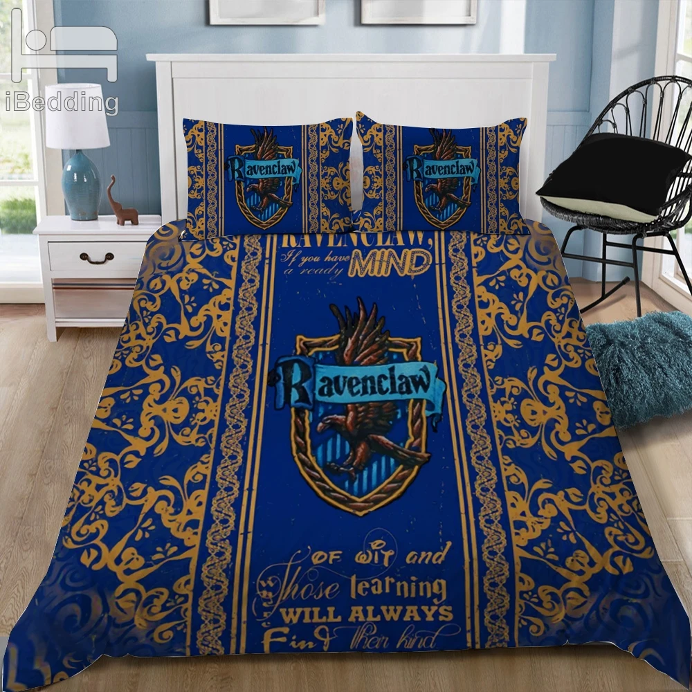 

New Fashion Potter Map Cartoon Elegant Classic 3D Bedding Set Printed Duvet Cover Set Queen King Twin Size