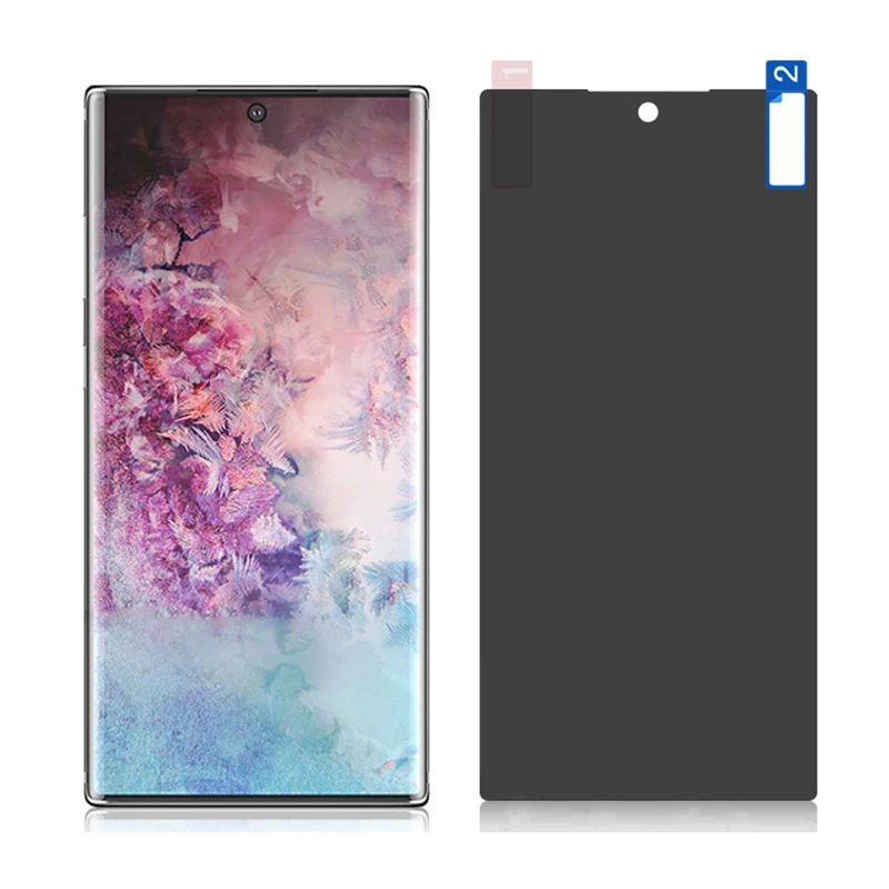 Ultra-thin Front Full Cover Privacy Soft Hydrogel Film For Samsung Galaxy Note 10 10+ Anti-Peeping Screen Protector | Мобильные