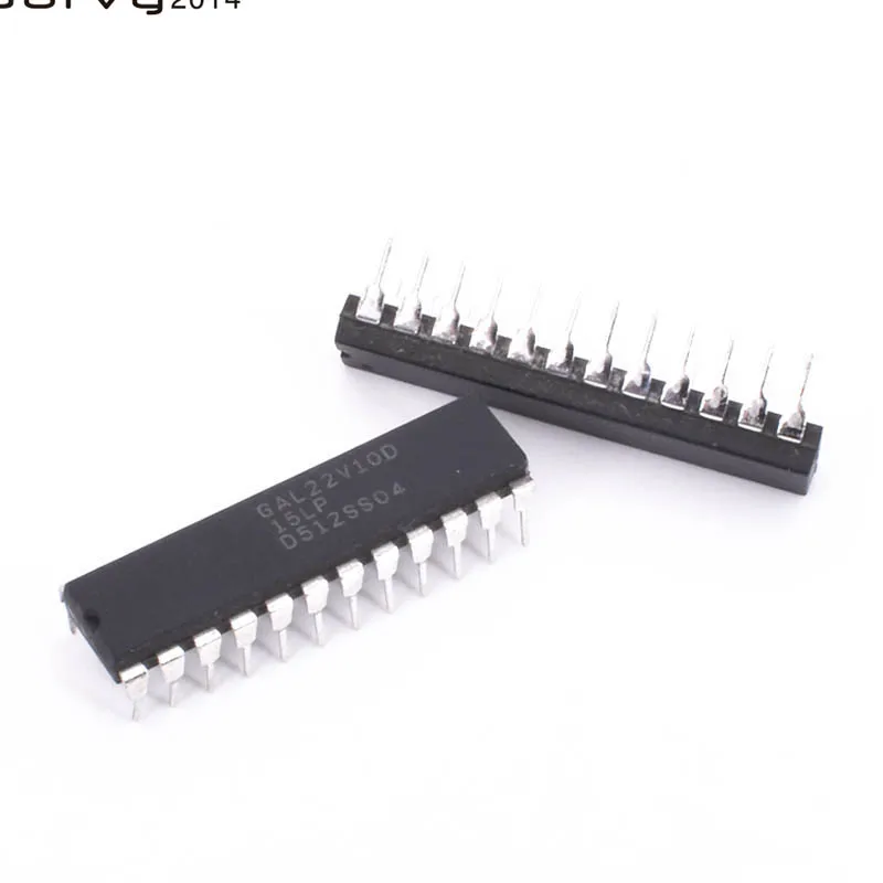 

5 pcs GAL22V10D-15LP GAL22V10D-15LPI GAL22V10 DIP24