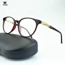 TAG Italy импортные пластины модные очки Оптические очки леопардовые винтажные оправы для очков женские аксессуары оправы для очков